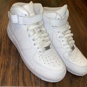 NIKE AIRFORCE ONES high tops